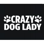 Sticker Crazy Dog Lady